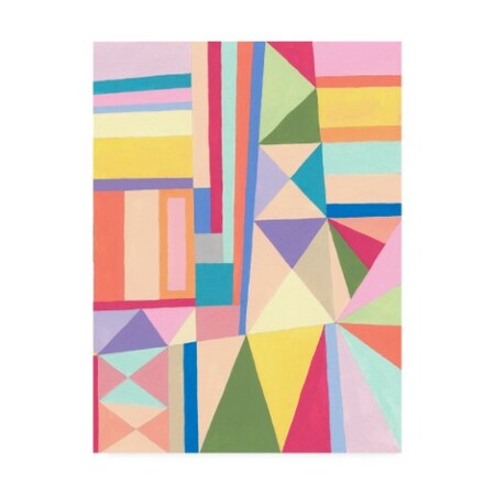 Trademark Fine Art Nikki Galapon 'Confetti Structure II' Canvas Art, 24x32 WAG14938-C2432GG